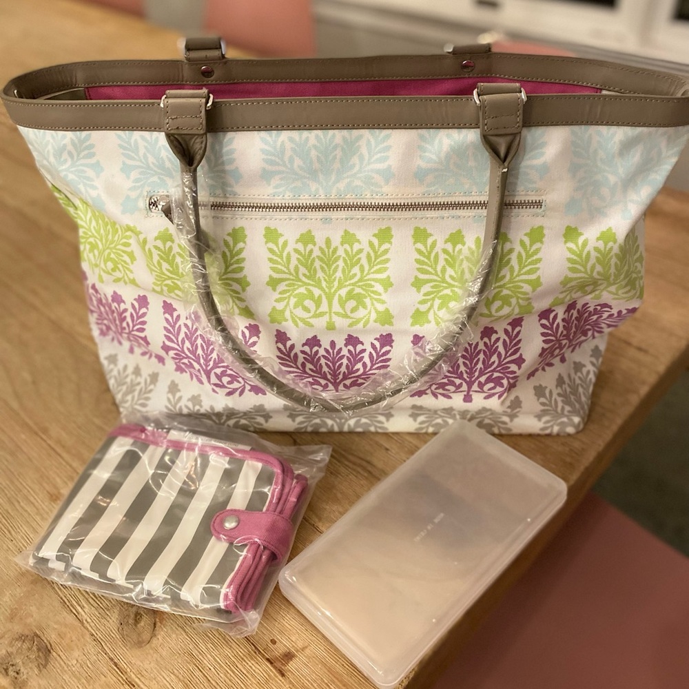 Dwell Studio Diaper Bag with Changing Bag